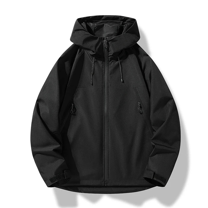 Men's Waterproof Jacket – Hooded Design for Outdoor Activities and Everyday Wear - We are MFEO