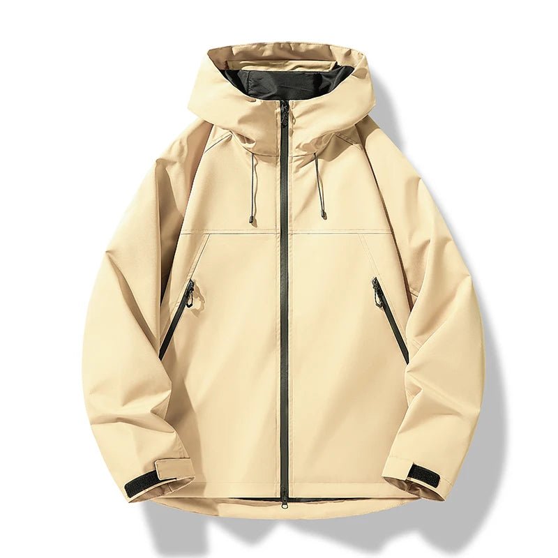 Men's Waterproof Jacket – Hooded Design for Outdoor Activities and Everyday Wear - We are MFEO