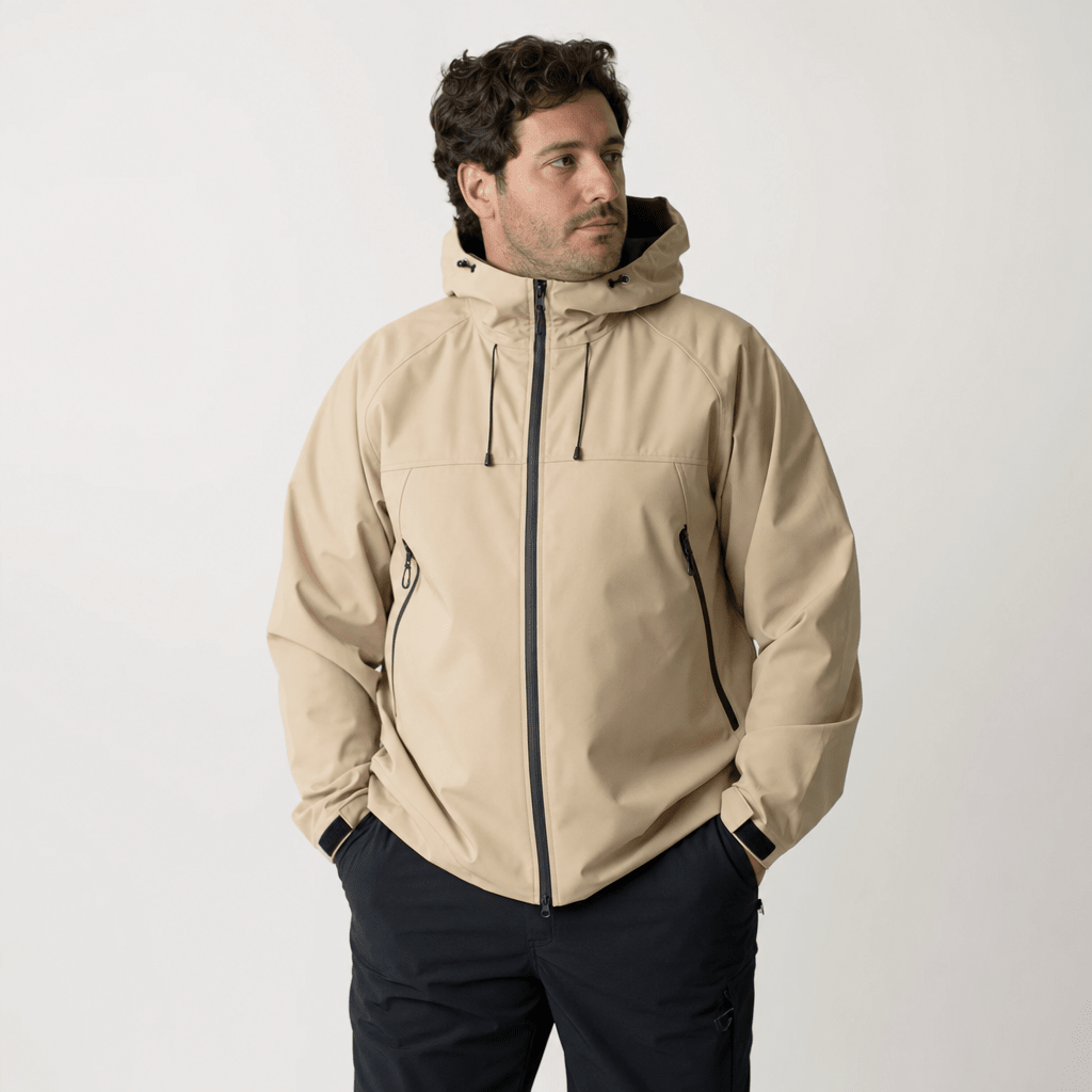 Men's Waterproof Jacket – Hooded Design for Outdoor Activities and Everyday Wear - We are MFEO