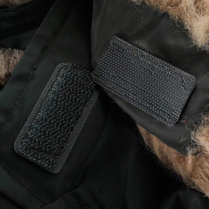 Men's Winter Jacket – Hooded Padded Bomber with Fluffy Trim and Zip Pockets - We are MFEO