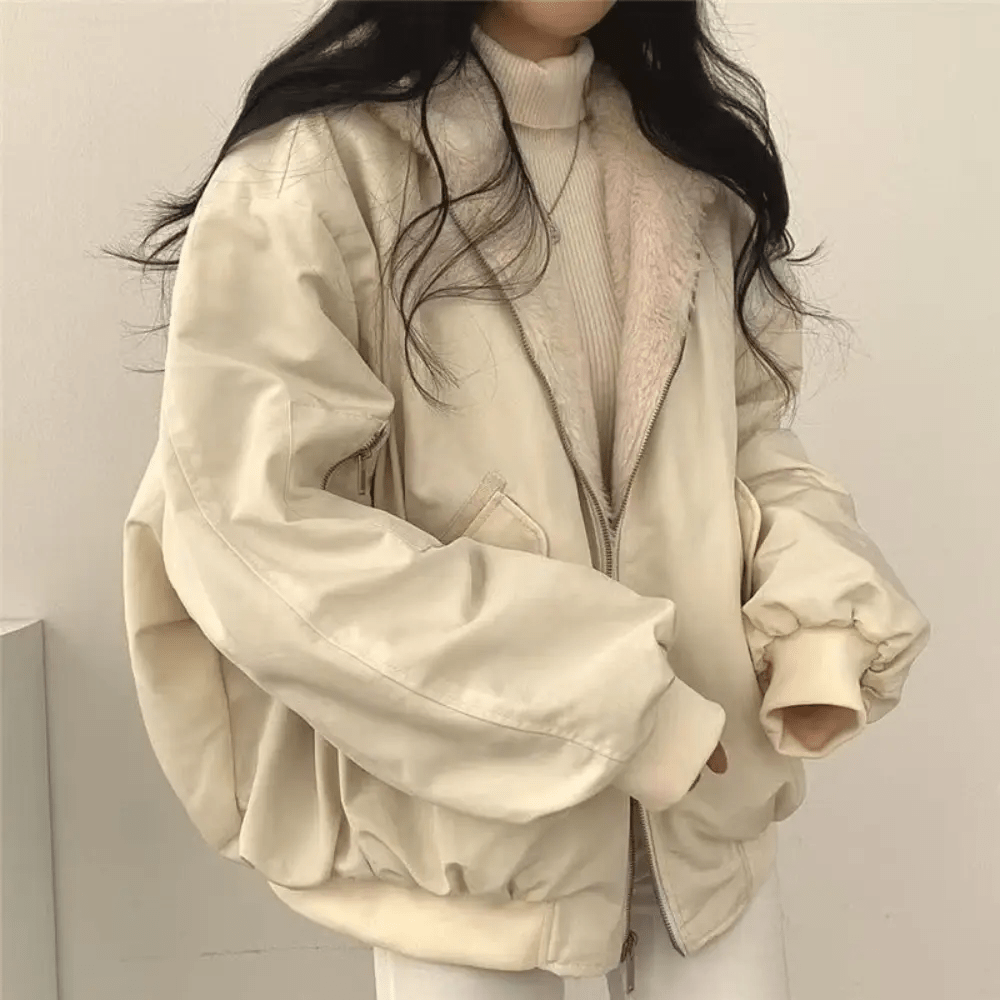 Oversized Zip Hoodie for Women – Reversible Design - We are MFEO