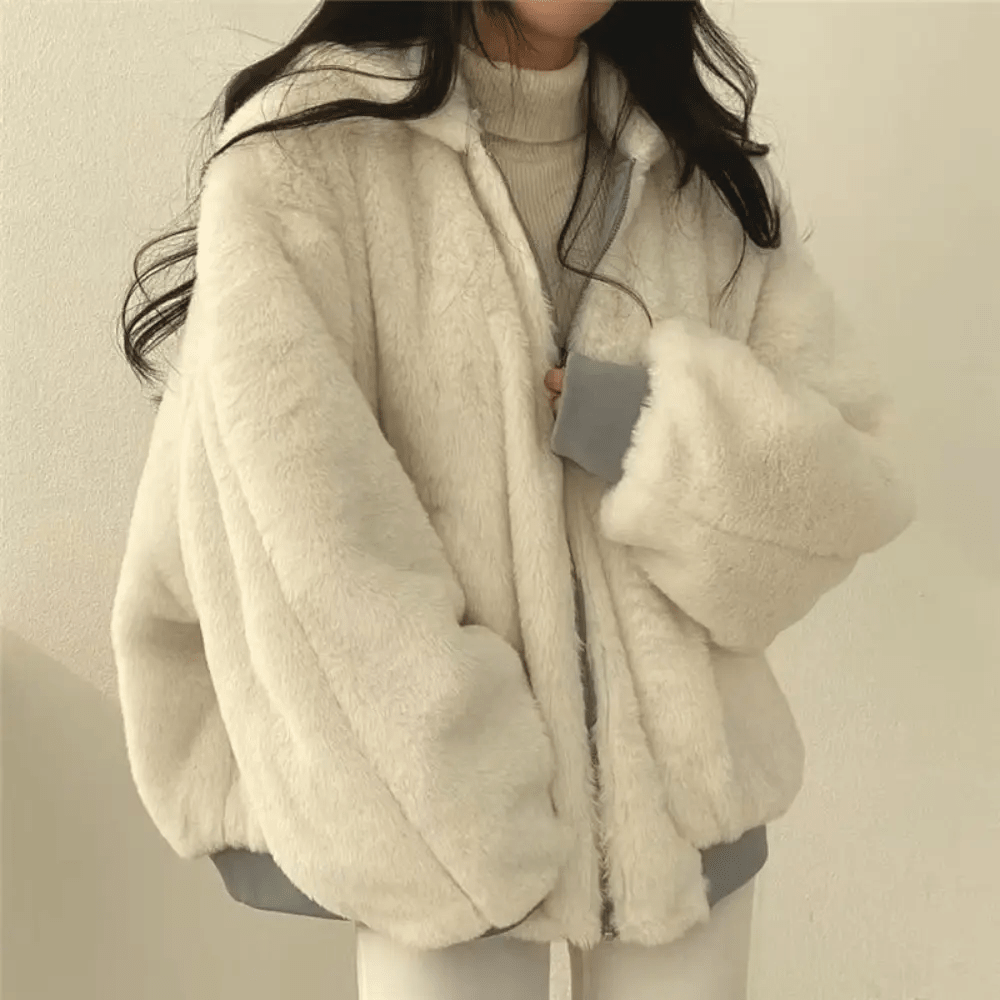 Oversized Zip Hoodie for Women – Reversible Design - We are MFEO