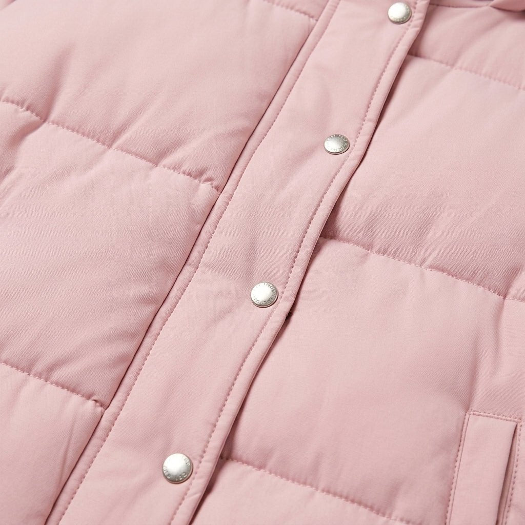 Puffer Jacket – Cropped Quilted Design with Adjustable Hem - We are MFEO