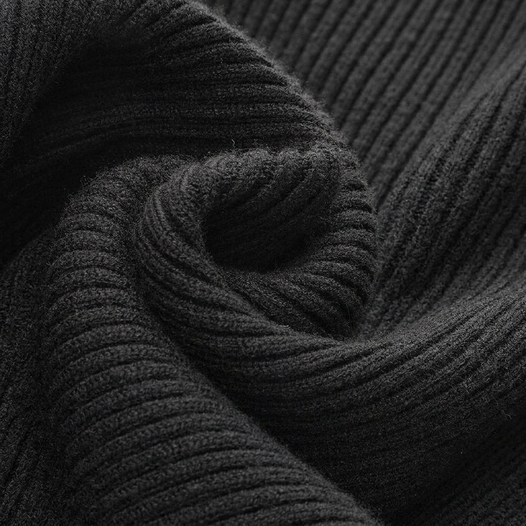 Slim Fit Turtleneck Top for Women – Comfortable Knit for Layering in Autumn/Winter - We are MFEO