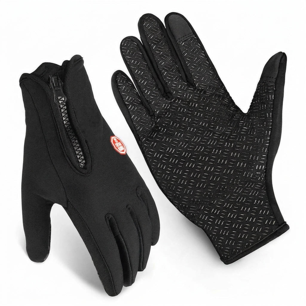 Thermal Gloves for Winter Cycling and Skiing – Unisex, Warm Fleece Lining, Touchscreen Compatible - We are MFEO