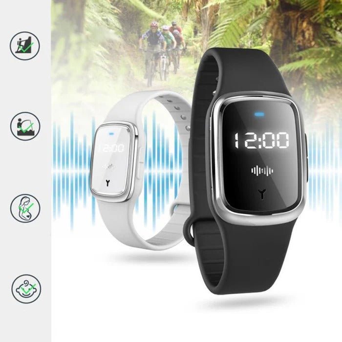 Ultrasonic Mosquito Repellent Wristband – Waterproof, Rechargeable with Three Modes - We are MFEO