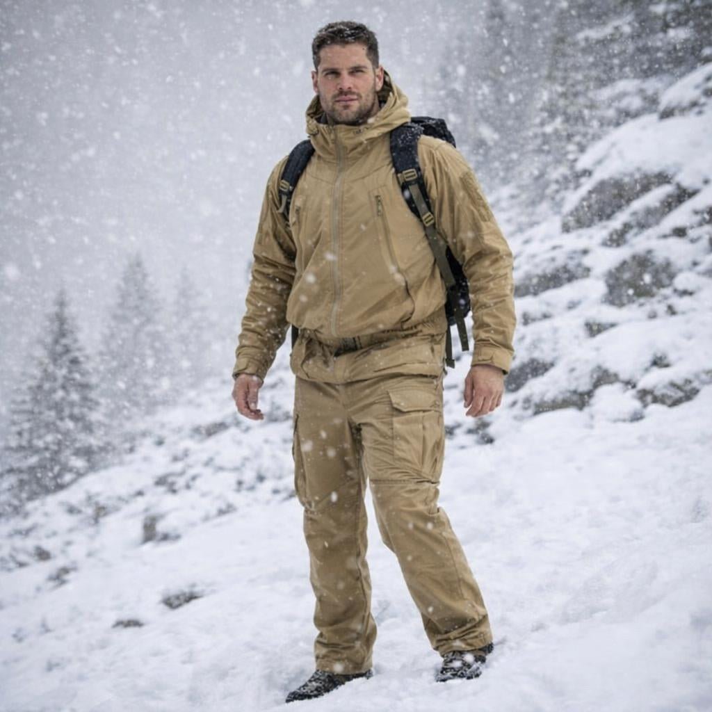 Waterproof Rain Jacket and Pants Set – Insulated Outdoor Clothing for Winter Hiking - We are MFEO