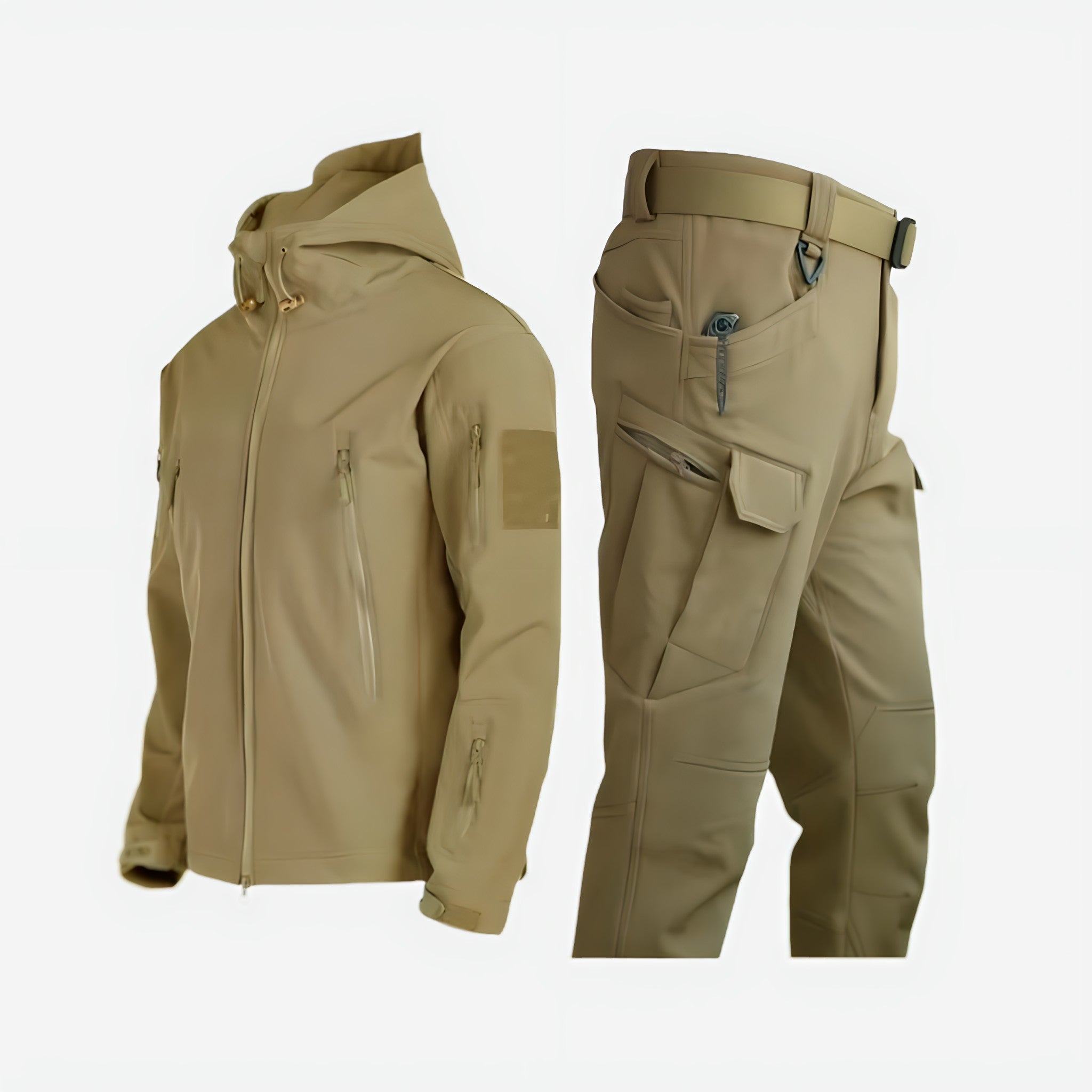 Waterproof Rain Jacket and Pants Set – Insulated Outdoor Clothing for Winter Hiking - We are MFEO