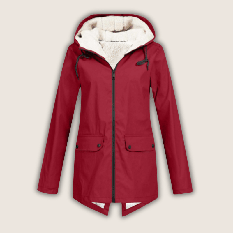 Waterproof Rain Jacket for Women – Windproof with Adjustable Hood - We are MFEO