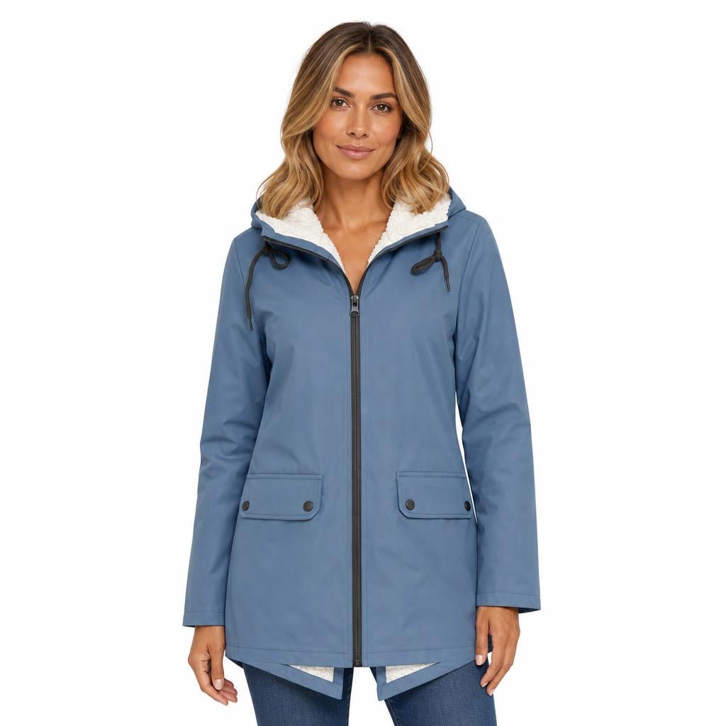 Waterproof Rain Jacket for Women – Windproof with Adjustable Hood - We are MFEO