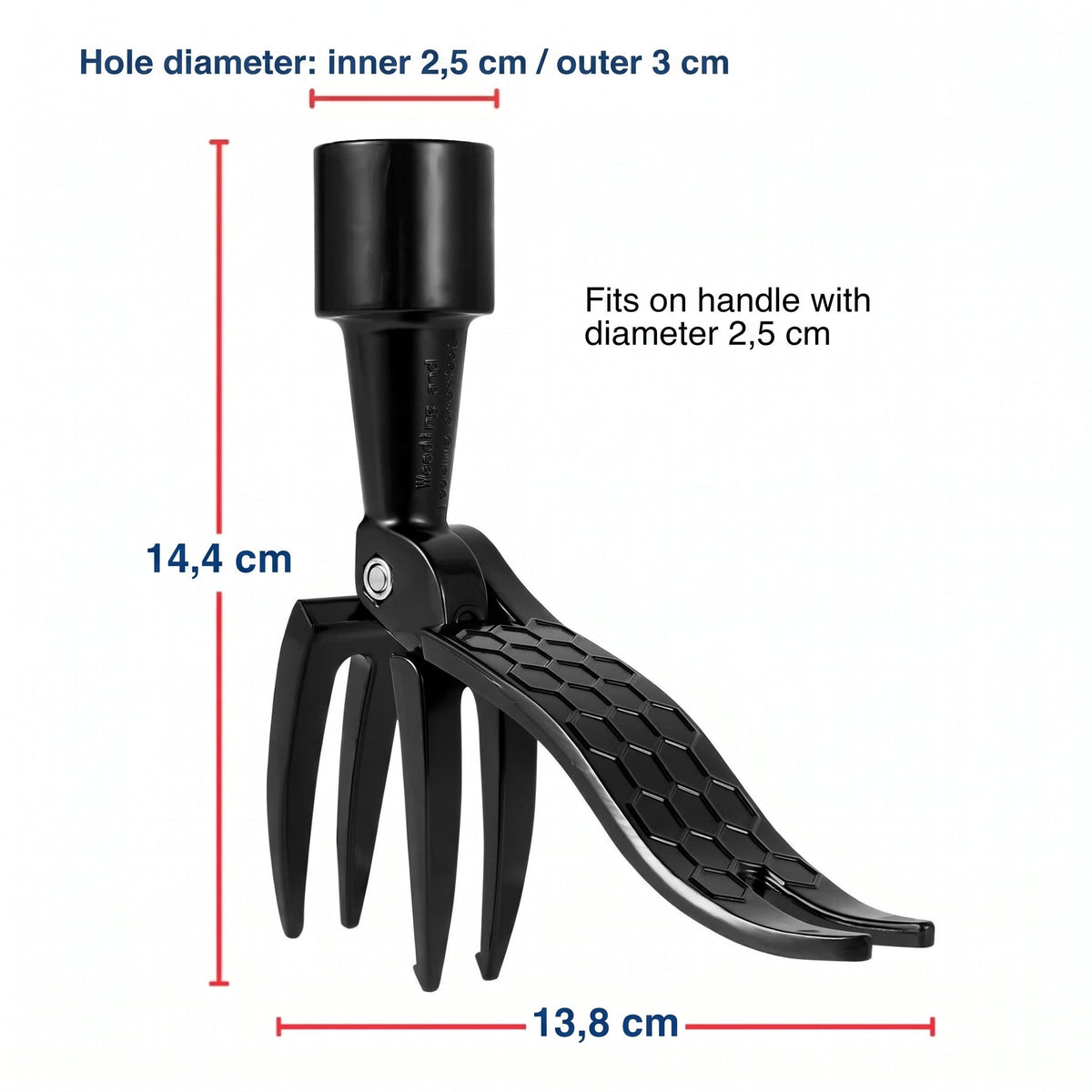 Weed Puller Garden Tool – Adjustable 120.5 cm Handle with 4-Claw Alloy Steel Head for Easy Root Removal - We are MFEO