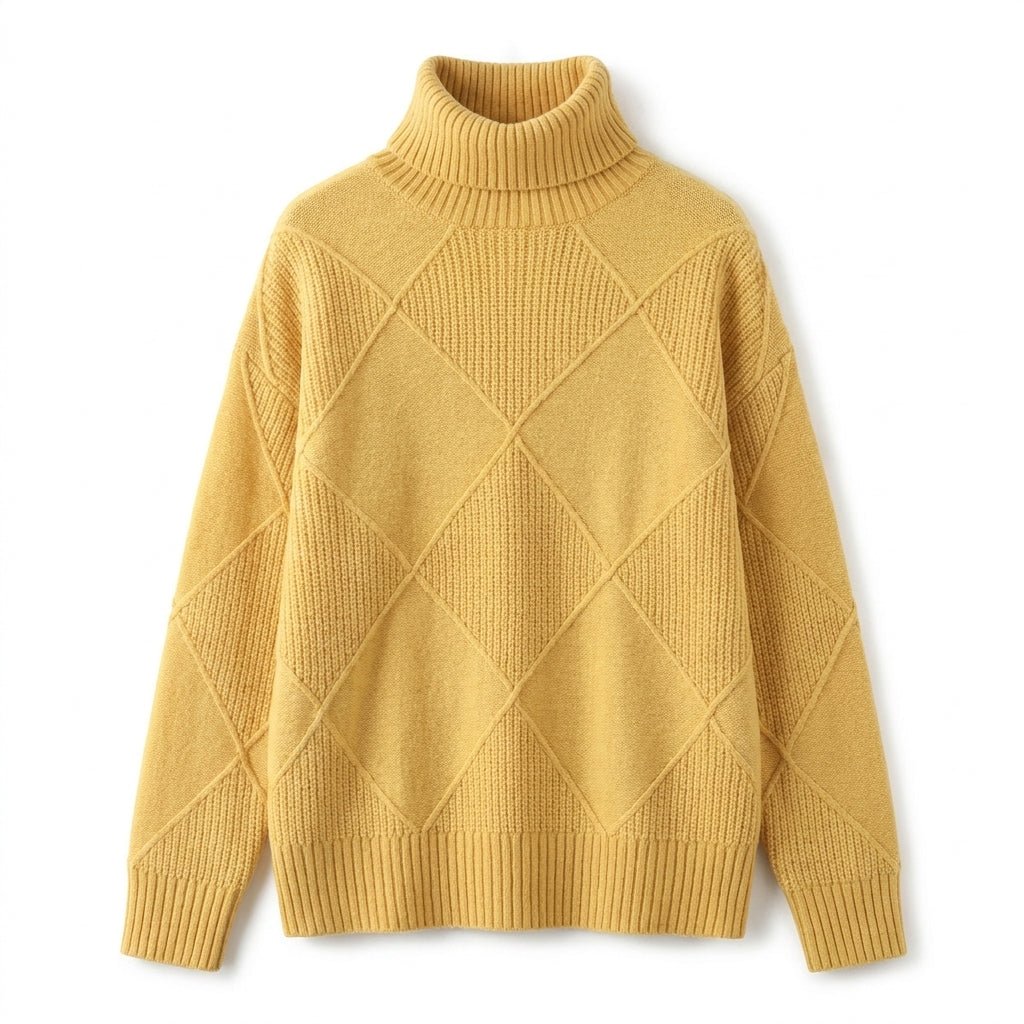 Women's Cashmere Turtleneck Sweater – Soft and Warm for Autumn/Winter - We are MFEO