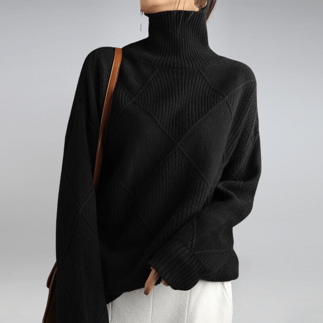 Women's Cashmere Turtleneck Sweater – Soft and Warm for Autumn/Winter - We are MFEO