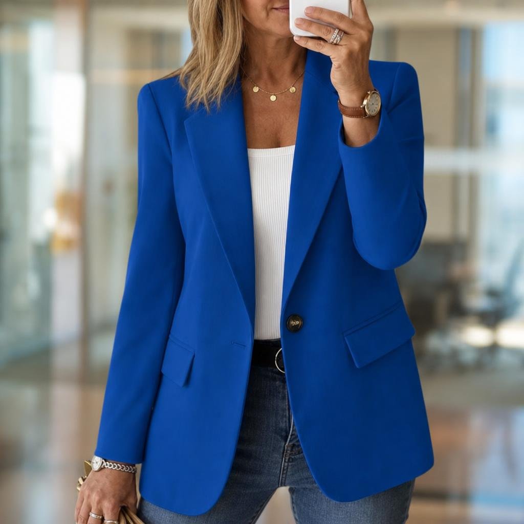 Women's Classic Fit Blazer – Structured Silhouette - We are MFEO