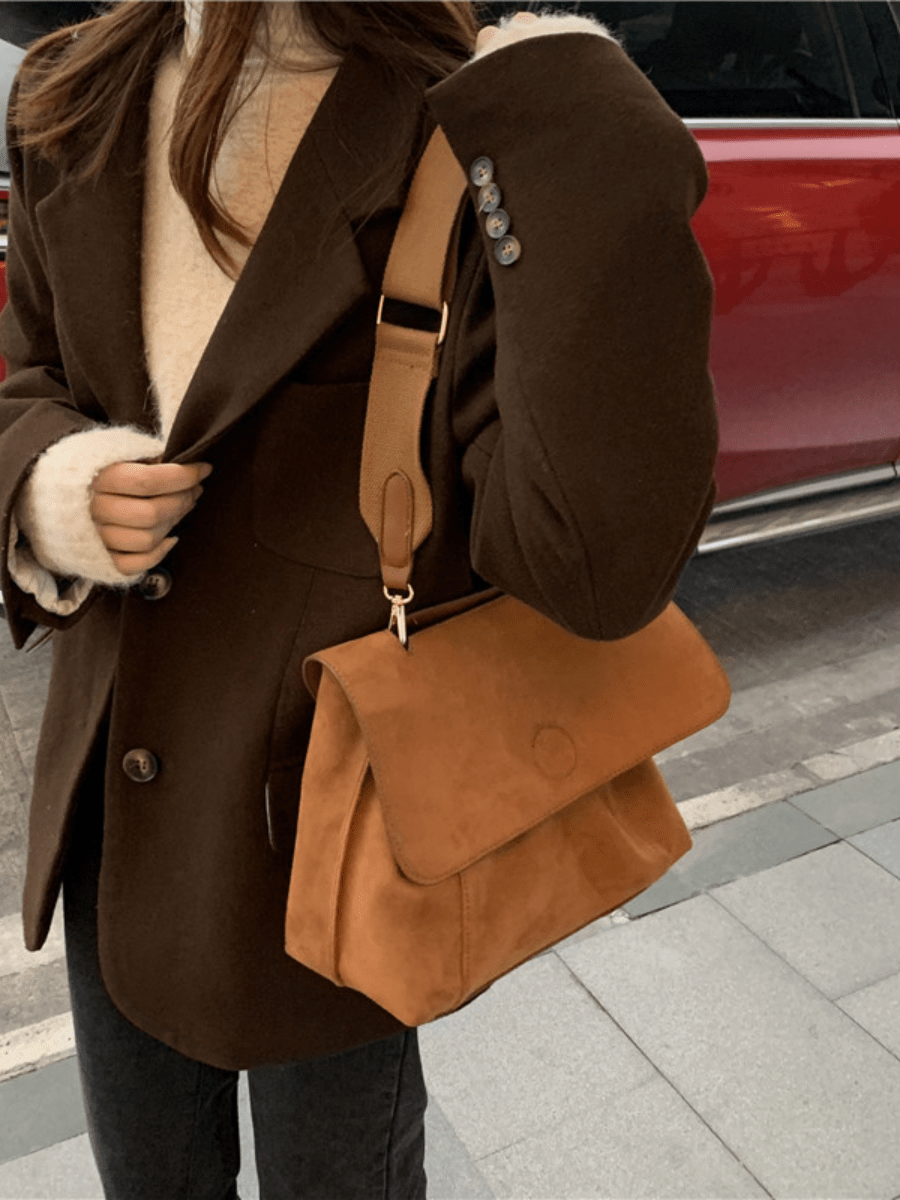 Women's Crossbody Bag – Adjustable Strap, Structured Matte Finish - We are MFEO