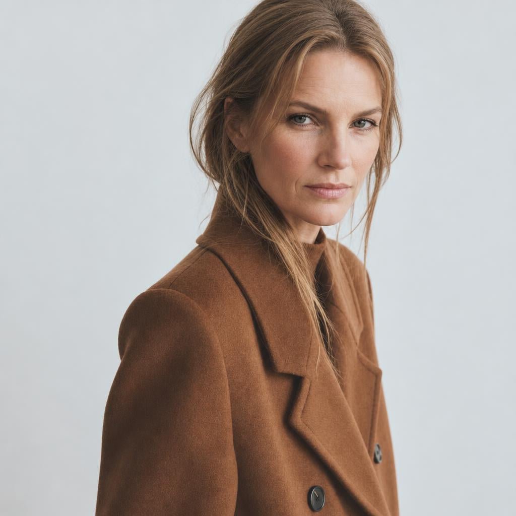 Women's Double-Breasted Trench Coat – Oversized Fit with Wide Lapel - We are MFEO