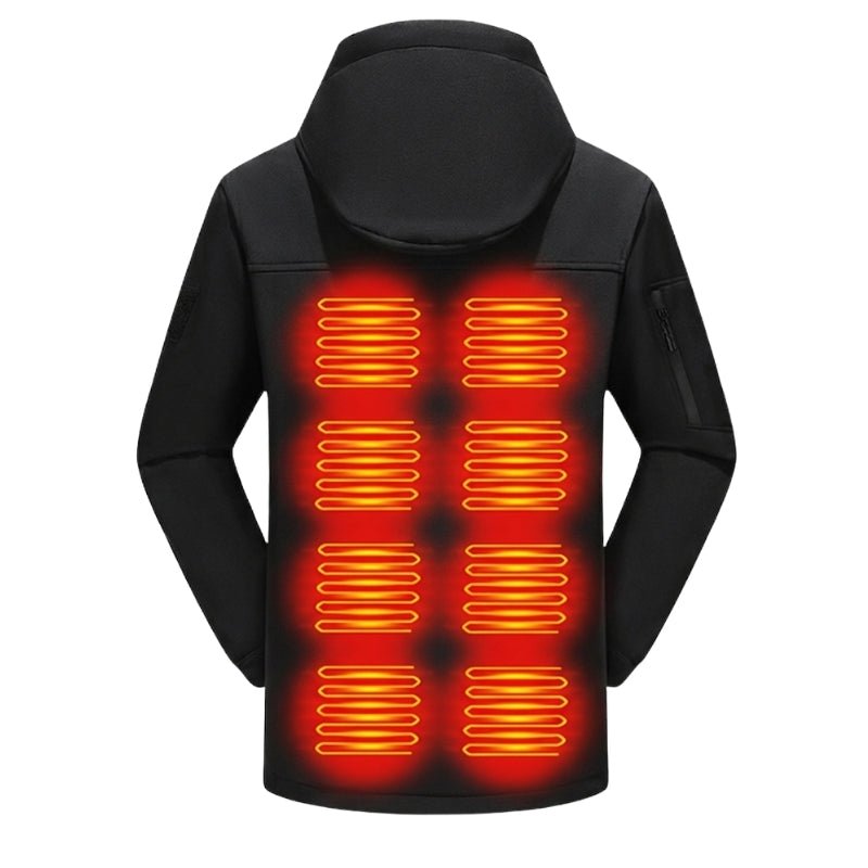 Women's Heated Jacket for Winter – USB-Powered with Detachable Hood and Zip Pockets - We are MFEO
