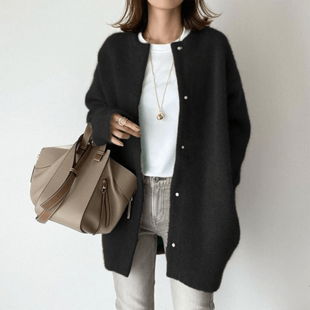 Women's Long Cardigan – Soft Oversized Fit for Layering and Comfort - We are MFEO