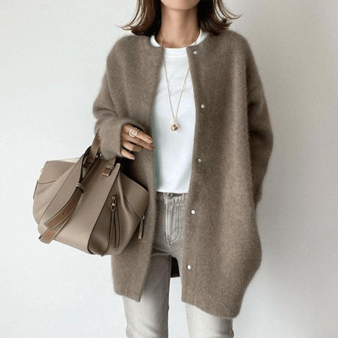 Women's Long Cardigan – Soft Oversized Fit for Layering and Comfort - We are MFEO