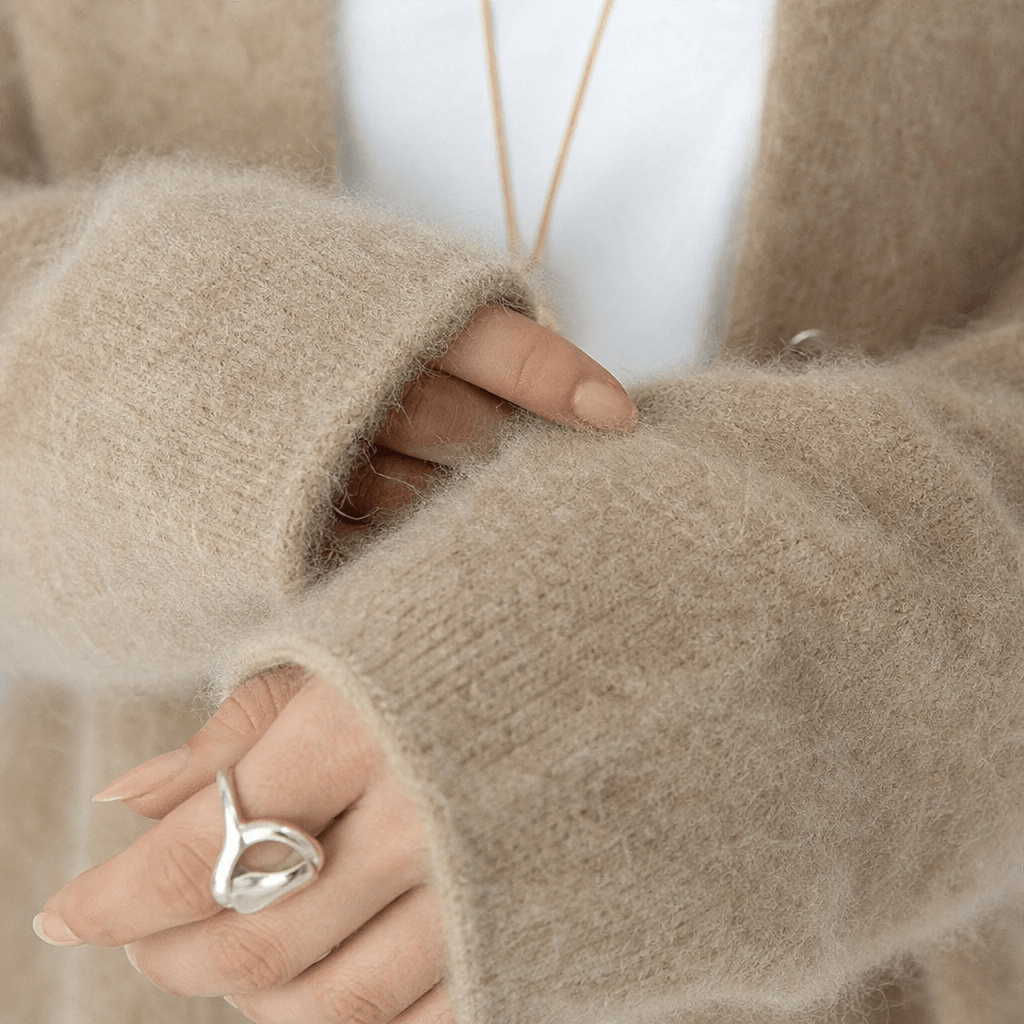 Women's Long Cardigan – Soft Oversized Fit for Layering and Comfort - We are MFEO