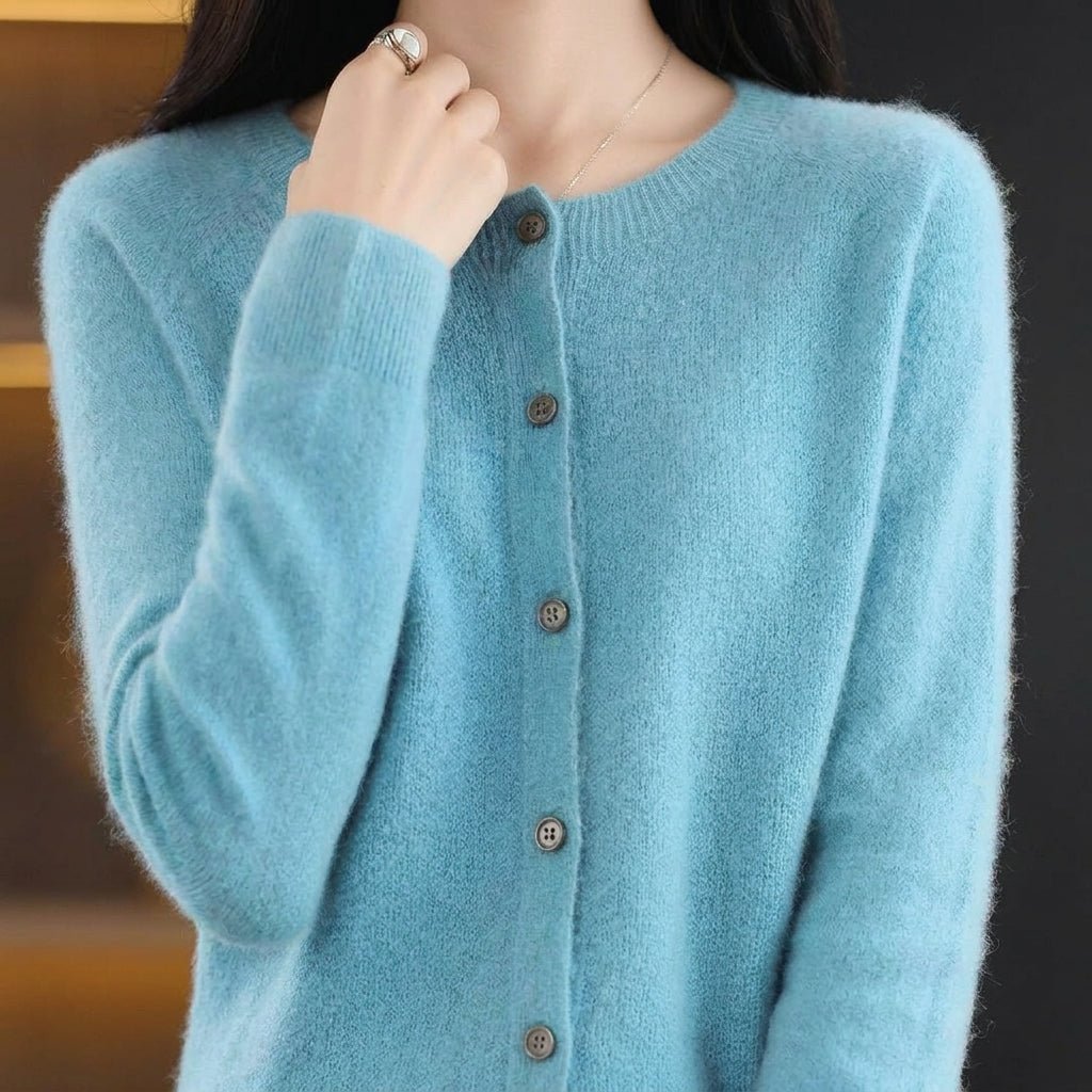 Women's Long Cardigan with Button Closure – Relaxed Fit, Soft Knit for Everyday Wear - We are MFEO