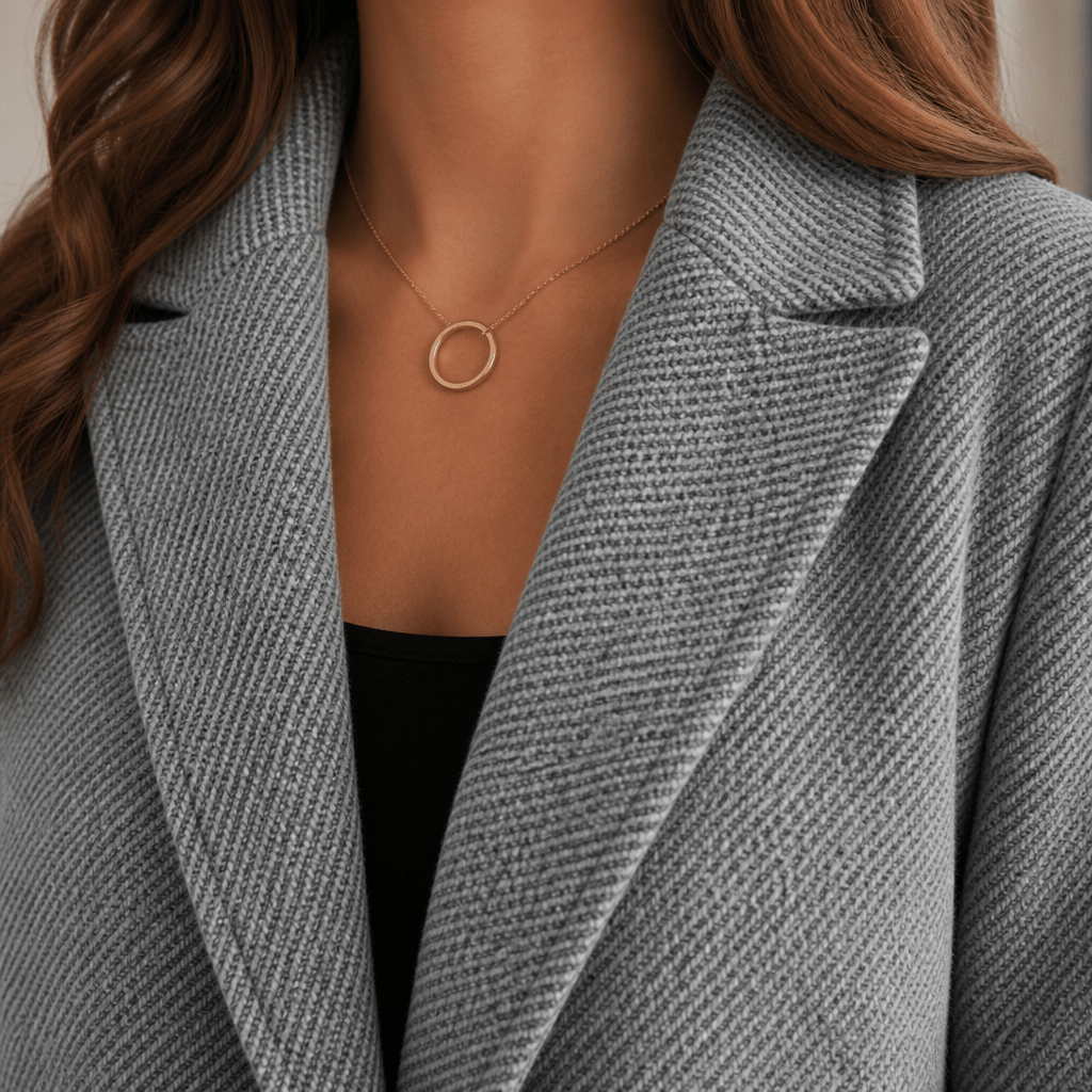 Women's Long Trench Coat – Notched Lapel with Flap Pockets - We are MFEO