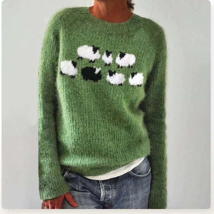 Women's Nordic-Inspired Sweater – Cozy Relaxed Fit - We are MFEO