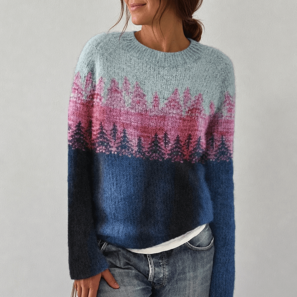 Women's Nordic-Inspired Sweater – Cozy Relaxed Fit - We are MFEO