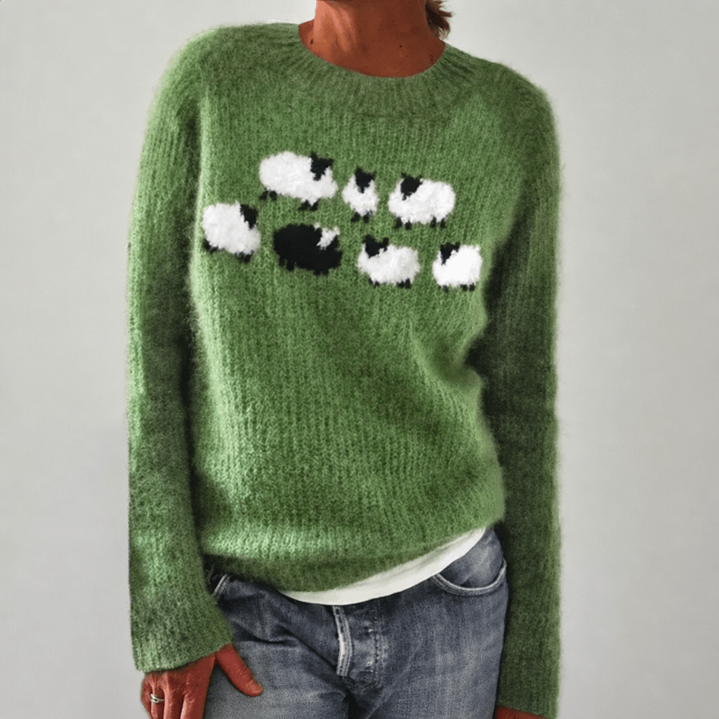 Women's Nordic-Inspired Sweater – Cozy Relaxed Fit - We are MFEO