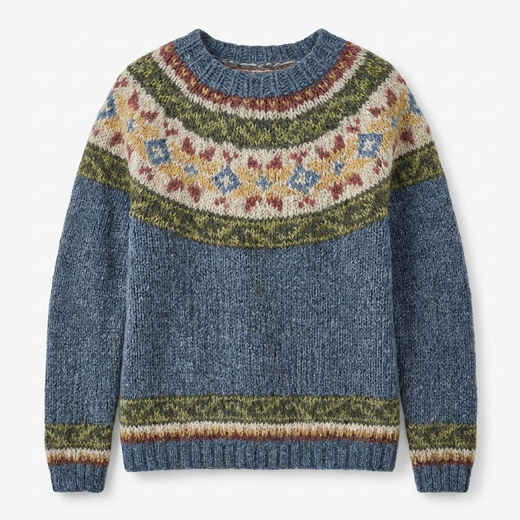 Women's Nordic-Inspired Sweater – Cozy Relaxed Fit - We are MFEO
