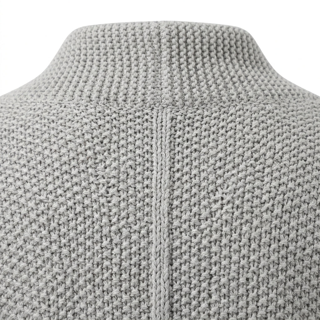 Women's Oversized Cardigan - Knit with Shawl Collar and Batwing Sleeves - We are MFEO