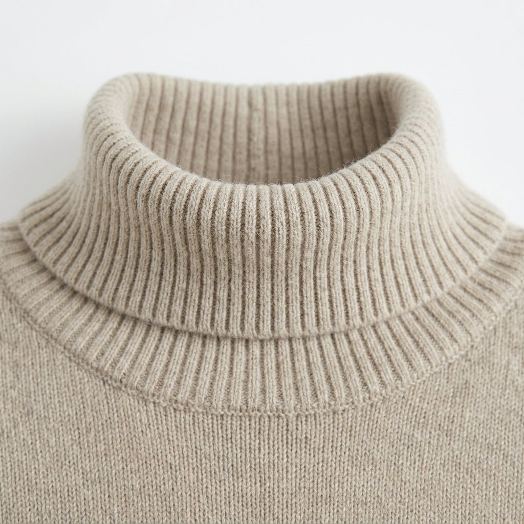 Women's Oversized Turtleneck Sweater – Comfortable Casual Wear with Pockets - We are MFEO