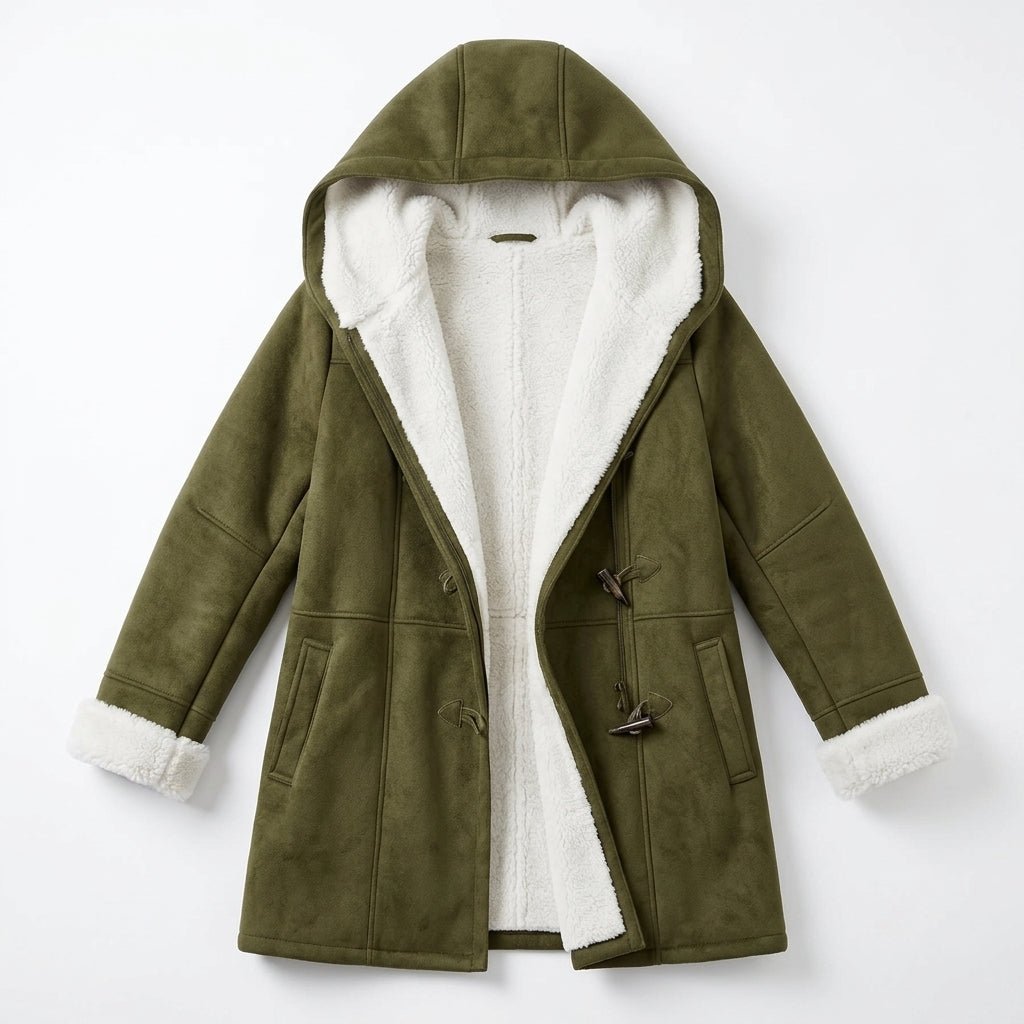 Women's Puffer Jacket for Winter – Oversized Hooded Snow Coat with Fleece Lining - We are MFEO