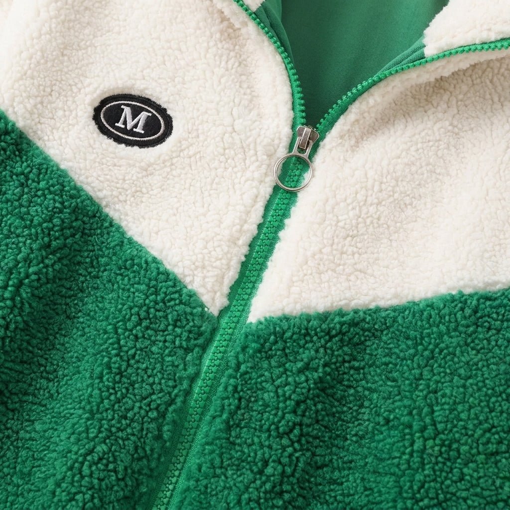 Women's Puffer Jacket for Winter – Oversized Plush Layer with Stand Collar and Full Zip - We are MFEO