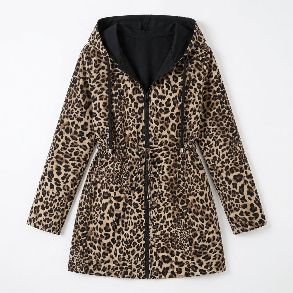 Women's Reversible Coat – Leopard Print and Neutral - We are MFEO
