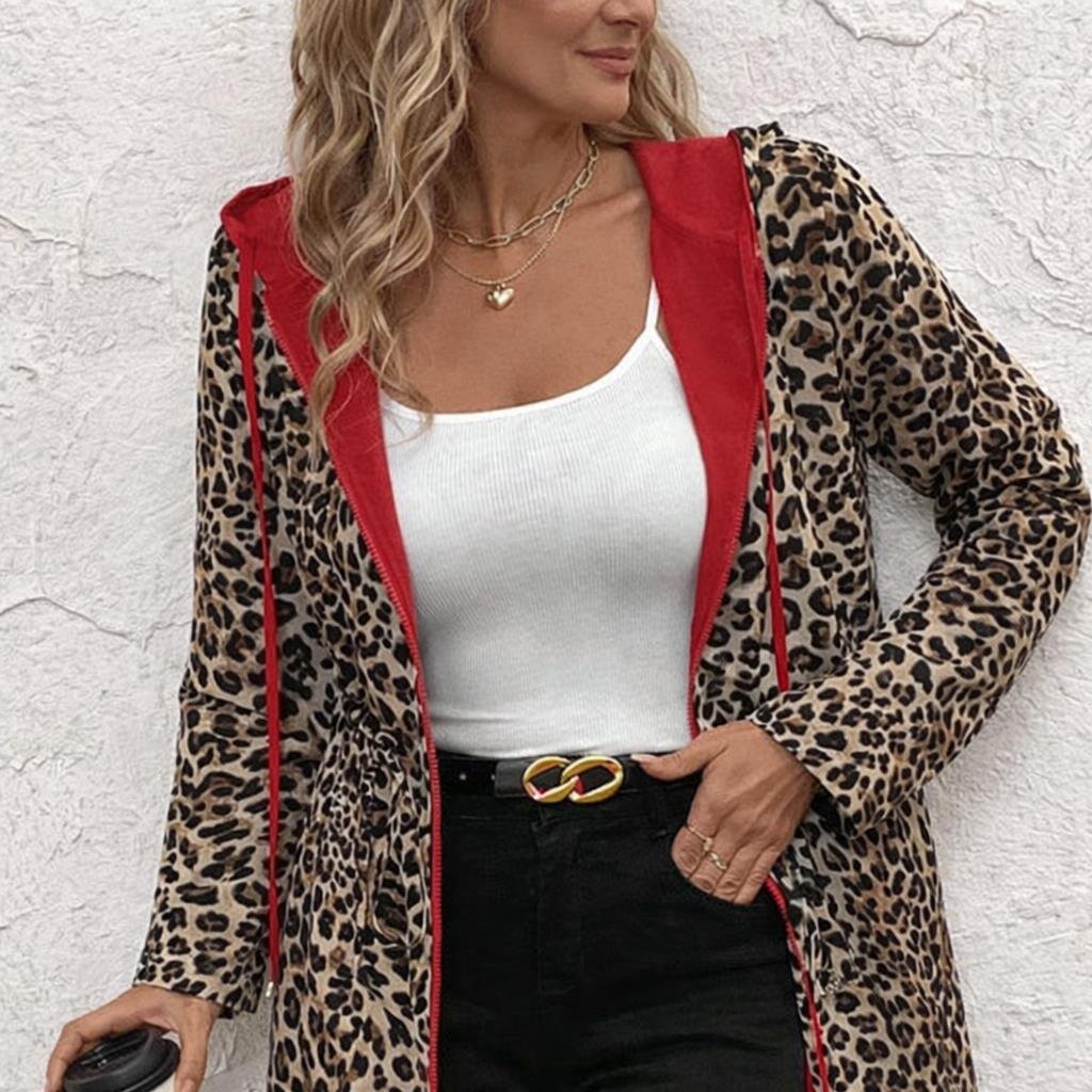 Women's Reversible Coat – Leopard Print and Neutral - We are MFEO