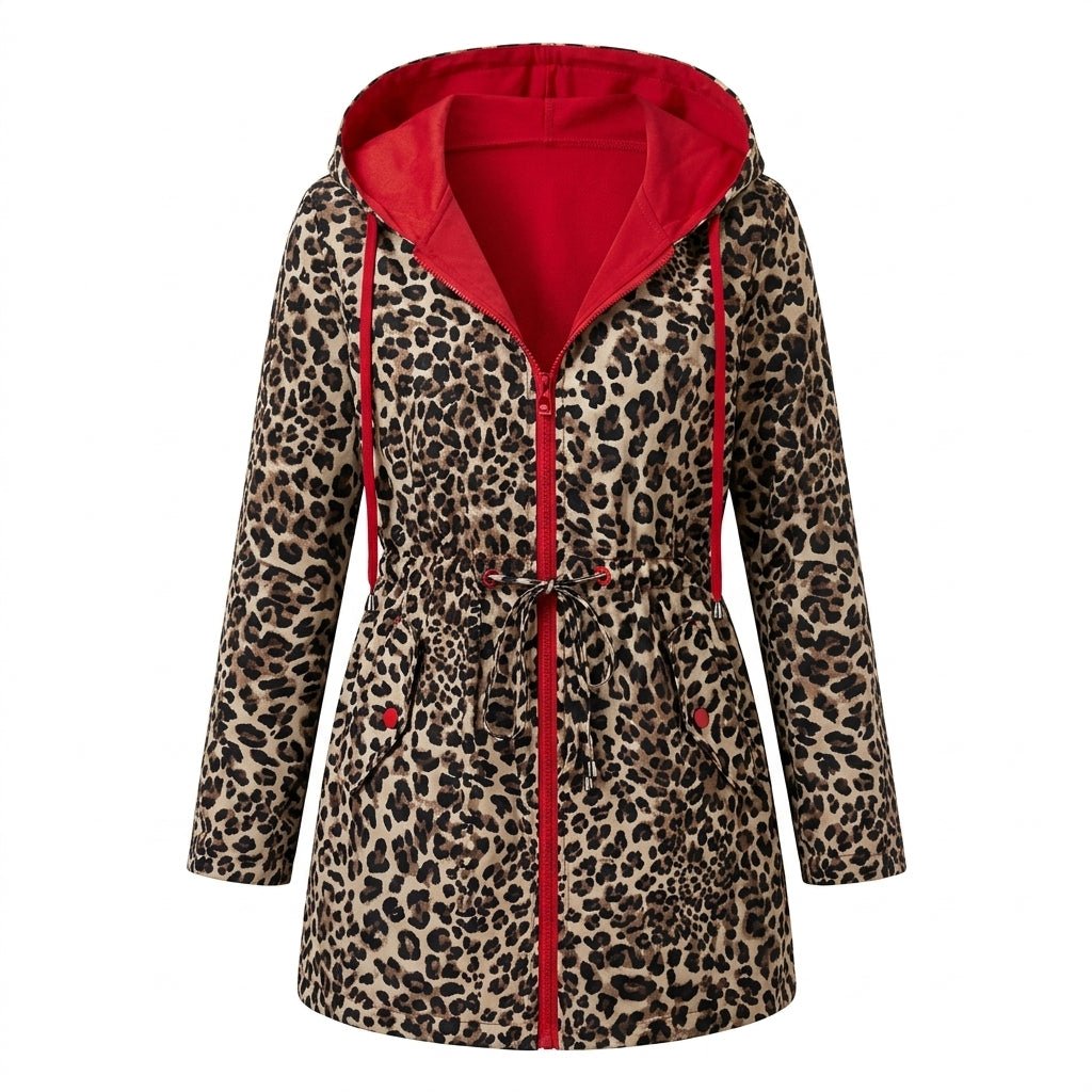 Women's Reversible Coat – Leopard Print and Neutral - We are MFEO