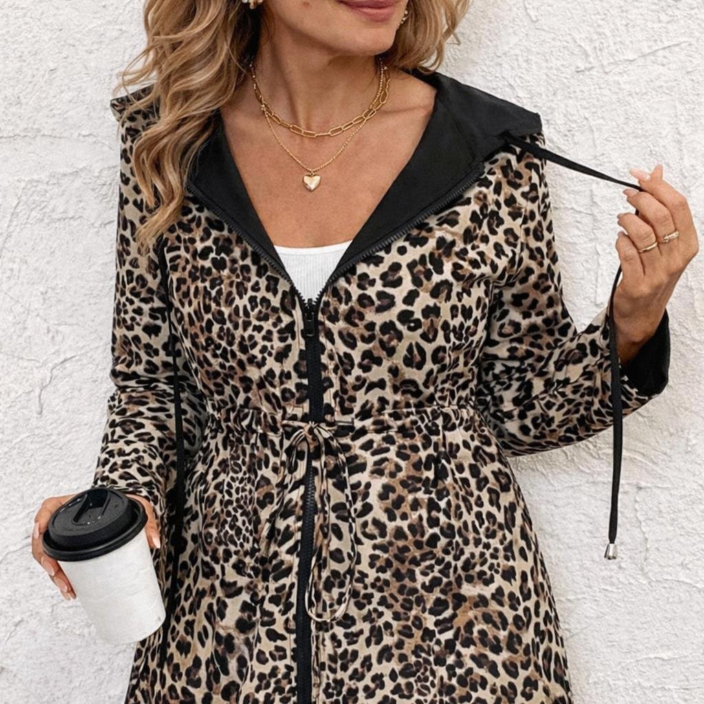 Women's Reversible Coat – Leopard Print and Neutral - We are MFEO