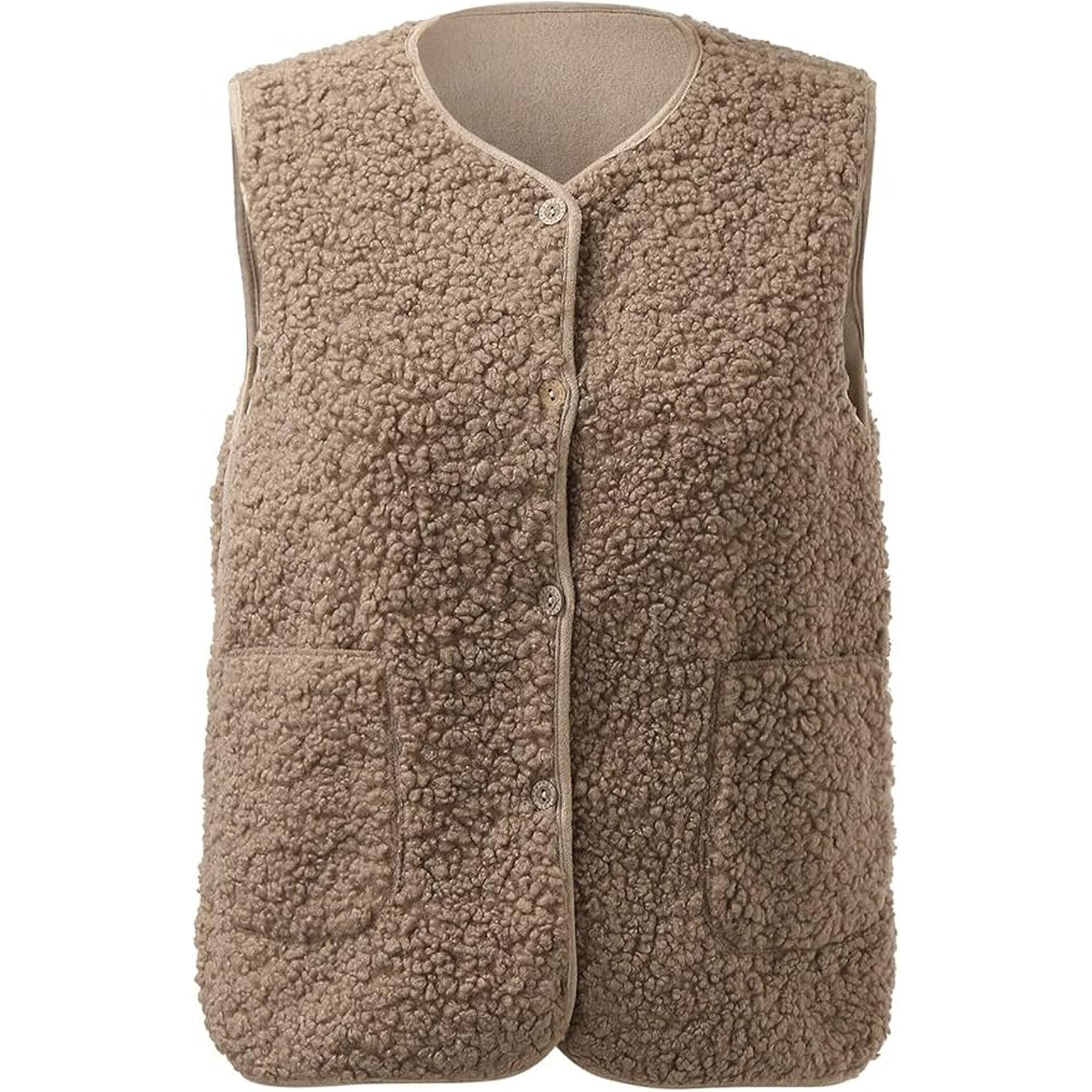 Women's Sleeveless Vest with Button Closure – Versatile Layer for All Seasons - We are MFEO