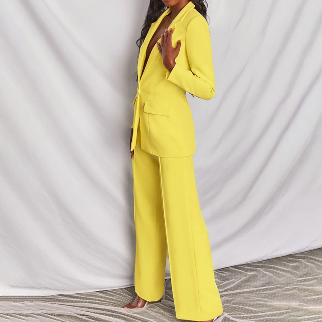 Women's Suit Blazer and Trousers Set – Tailored Fit - We are MFEO