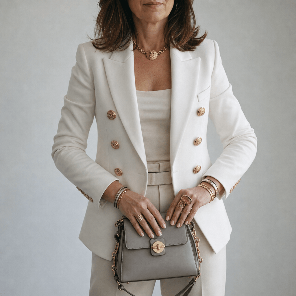 Women's Tailored Blazer for Smart Casual – Soft Structured Fit, Perfect for Layering - We are MFEO