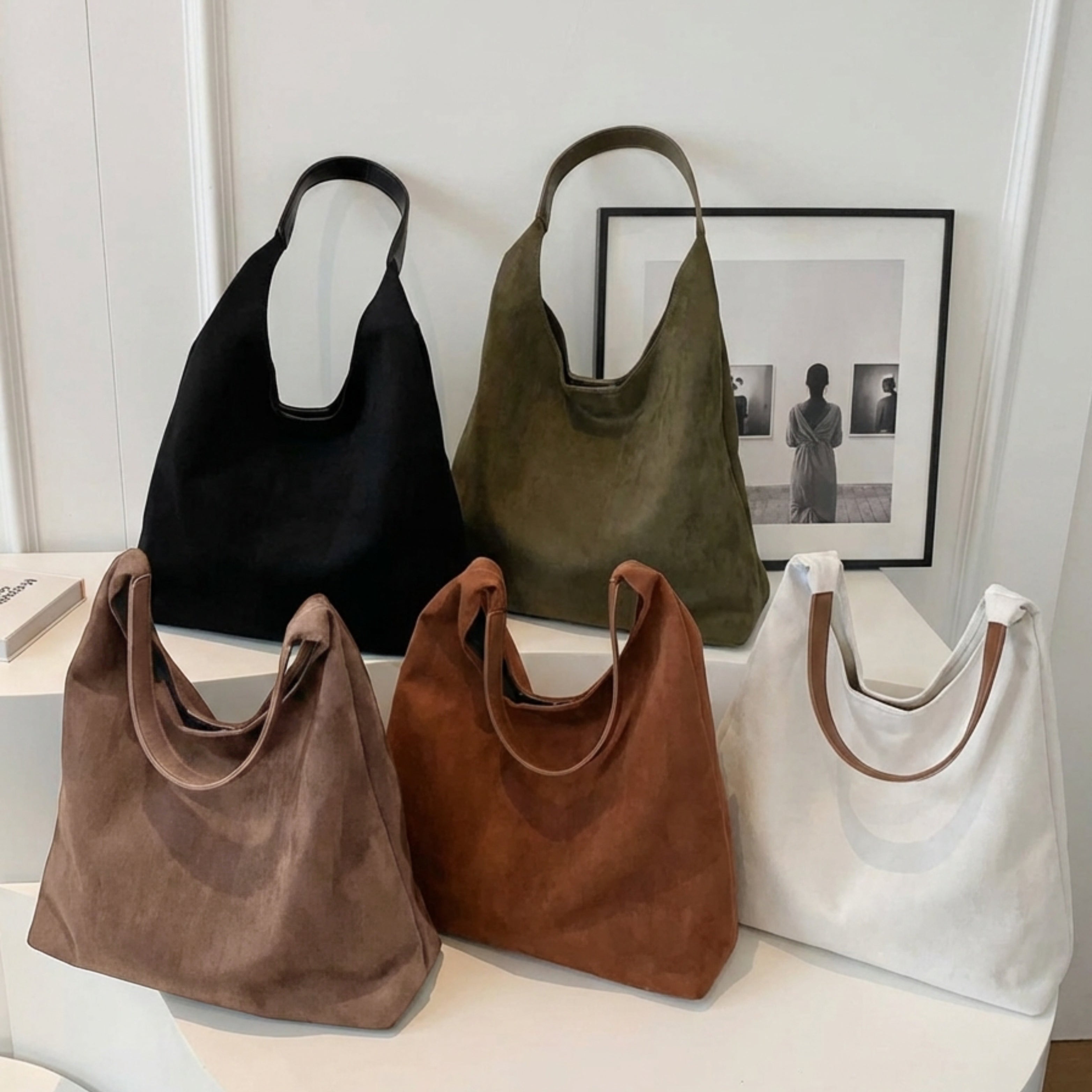 Women's Tote Bag – Spacious Shoulder Bag with Relaxed Silhouette - We are MFEO