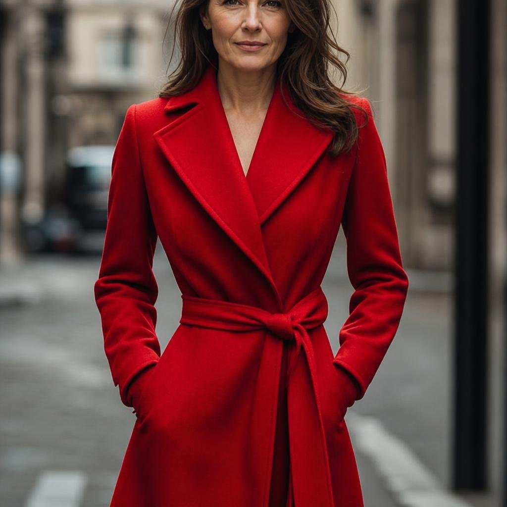 Women's Trench Coat – Tailored Maxi Length with Belt - We are MFEO