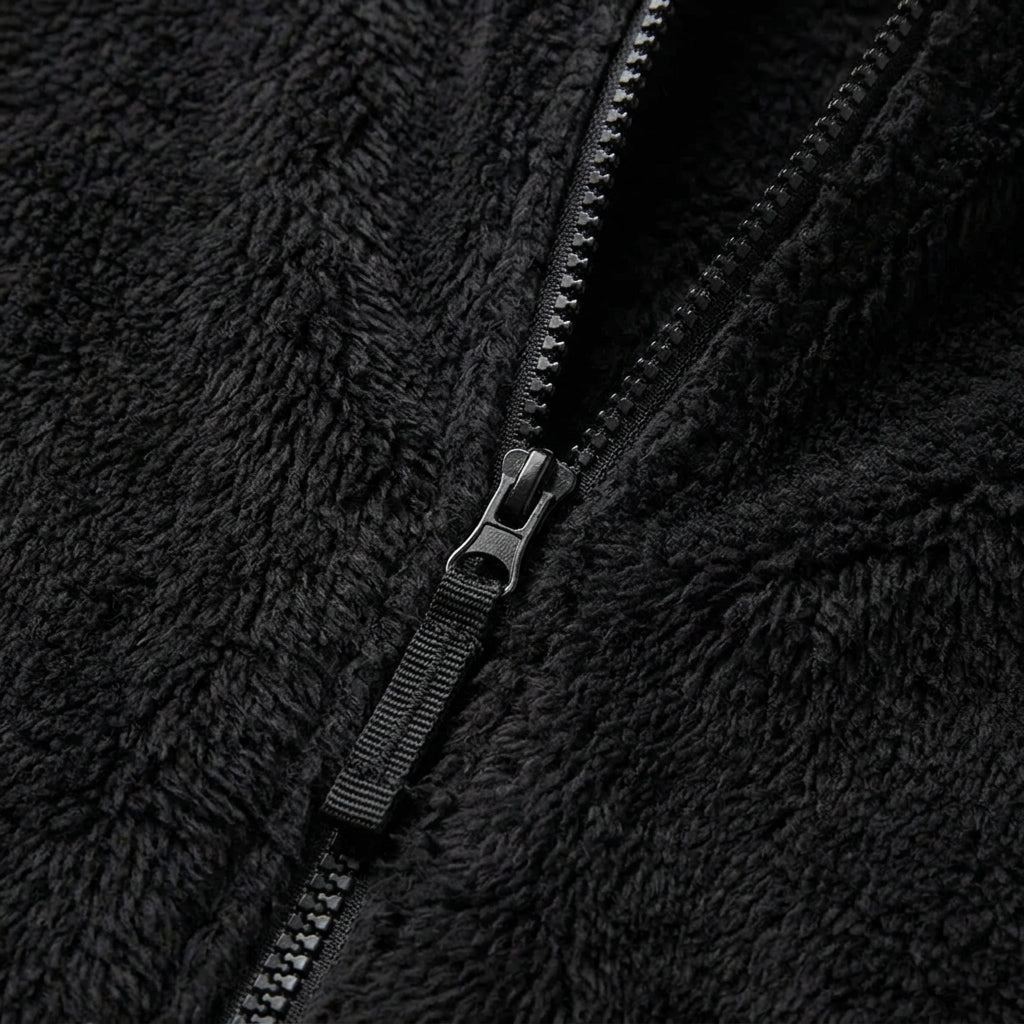 Women's Winter Jacket – Plush Texture with Stand Collar - We are MFEO