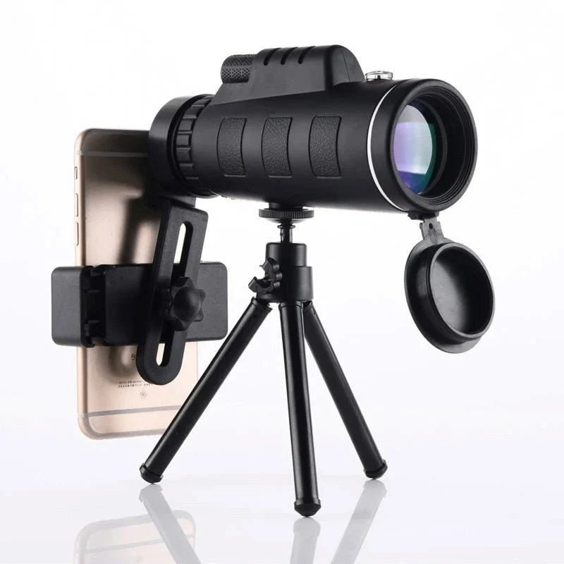 10x Monocular Telescope for Outdoor Use – Waterproof with Smartphone Holder and Tripod - We are MFEO