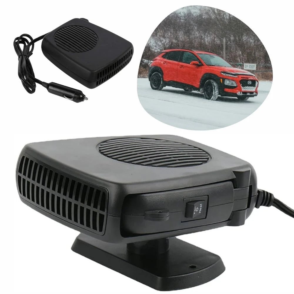 12V Ceramic Car Heater for Rapid Cabin Warming – Adjustable 150-300W with Thermostat - We are MFEO