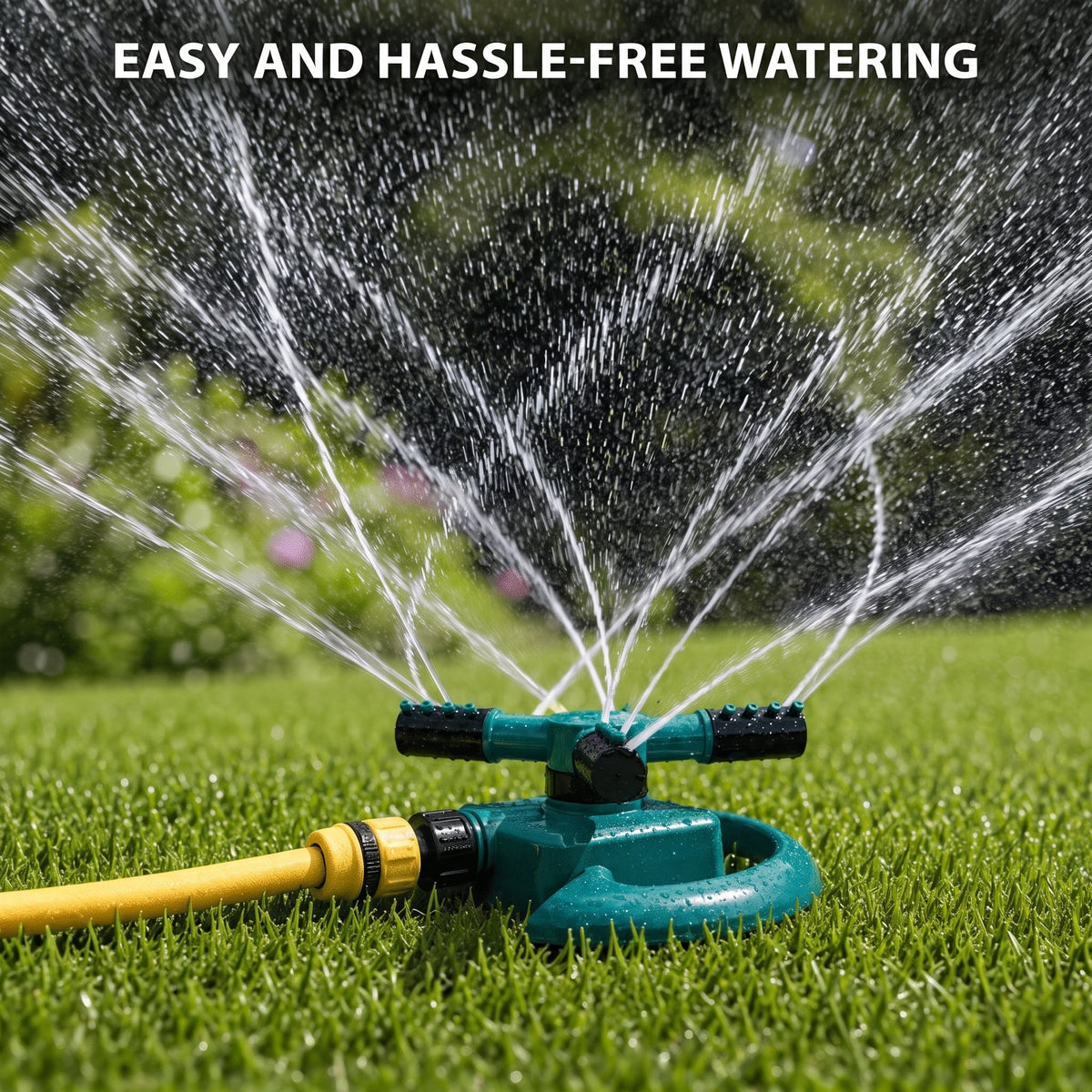 360 Degree Garden Sprinkler – Adjustable Nozzles for Lawn Irrigation and Watering - We are MFEO