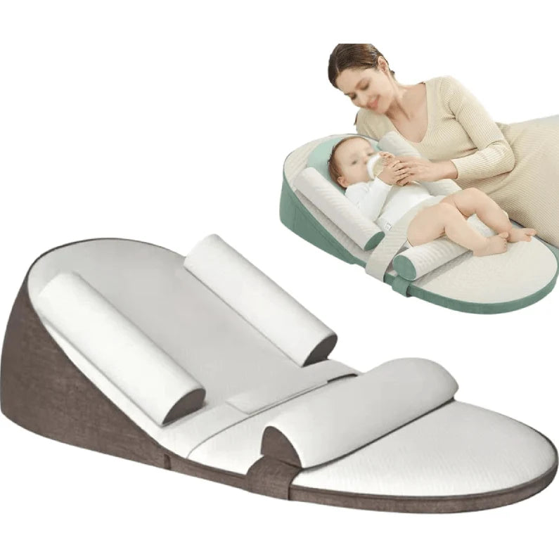 Baby Pillow for Reflux – Memory Foam Support, Waterproof Cover 90x45 cm for Infants 0