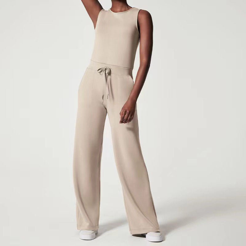 Black Jumpsuit Women – Tailored Fit with Soft Draping for Elegant Wear 0