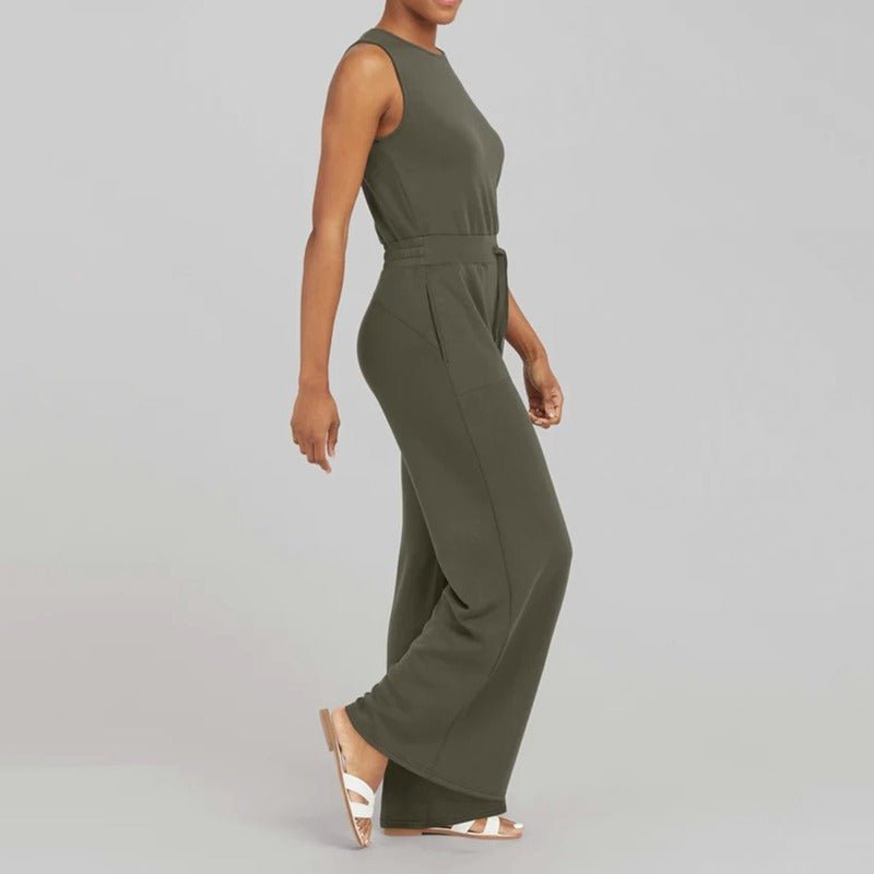Black Jumpsuit Women – Tailored Fit with Soft Draping for Elegant Wear 8